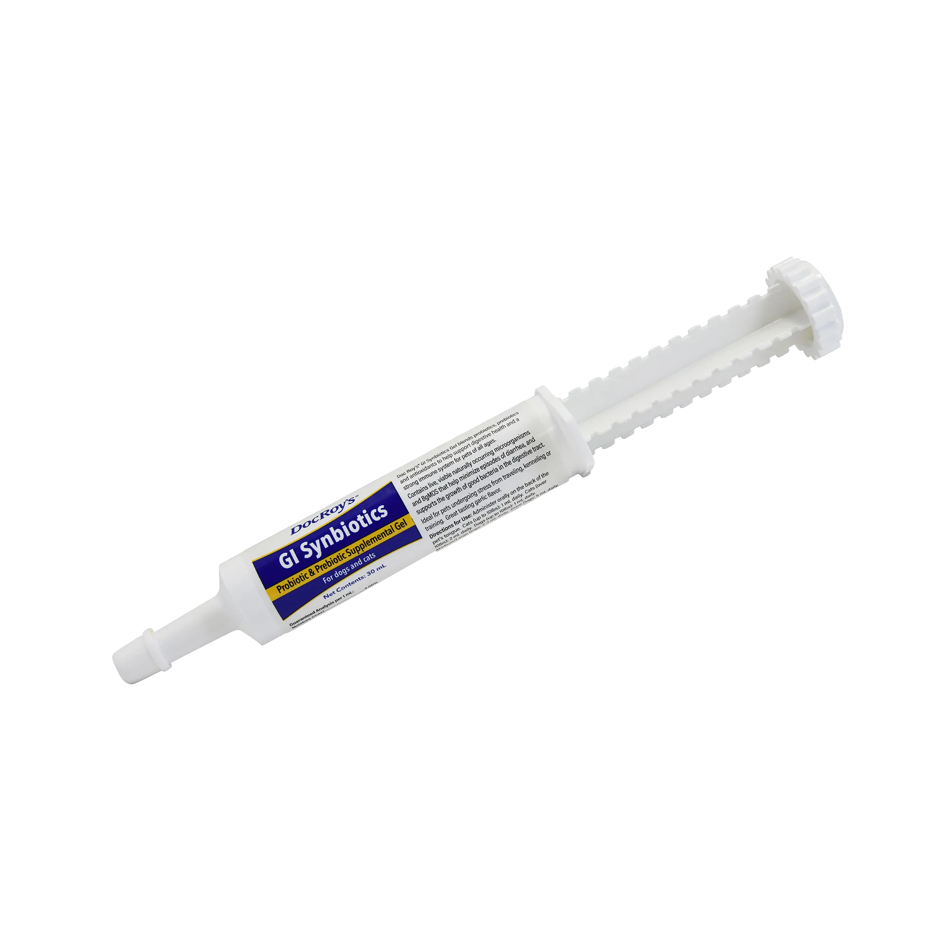 Dr. Greer's Passport to Breeding Success Bundle,"White oral gel syringe with plunger and labeled tube"
