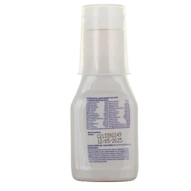 Rebound™ Recuperation Formula,"Back view of white bottle with printed label"